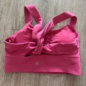 Athleta Sports Bra - Pink Size Small
